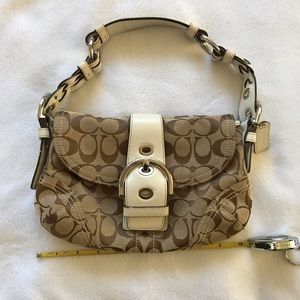Authentic COACH Signature - Leather SATCHEL